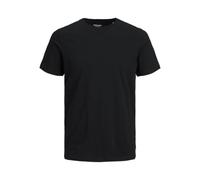 JACK & JONES Plus Jjeorganic Basic tee SS O-Neck Noos PS - Camiseta para Hombre, Negro., XXX-Large