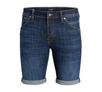 JACK&JONES PLUS Jjirick Jjfox GE 237 Pls-Pantalones Cortos, Azul Denim, 42 para Hombre