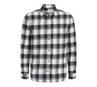 JACK&JONES PLUS Jjjoshua Fall Buffalo Shirt LS Pls Camisa Casual, Cloud Dancer, 4XL Grande para Hombre