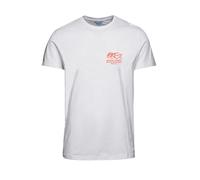 JACK&JONES PLUS Joraruba tee SS Crew Neck 2 Fst Pls Camiseta, Blanco Brillante, XXXXL para Hombre