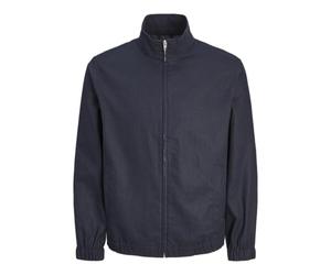 JACK&JONES PLUS Jprccwinston Linen Jkt Pls Chaqueta Corta, Azul Marino, XXXXXXL para Hombre