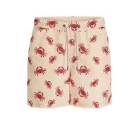 JACK&JONES PLUS JPSTFIJI JJSWIM AOP SS24 LY PLS, Apricot Ice, 46