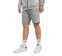 JACK & JONES PLUS Jpstshark At Pls-Pantalones Cortos, Gris Claro, 44 para Hombre
