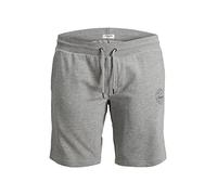 JACK & JONES PLUS Jpstshark At Pls-Pantalones Cortos, Gris Claro, 46 para Hombre