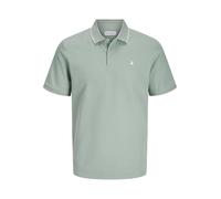 JACK&JONES PLUS Polo SS Noos PLS JEAUSTIN, Iceberg Green/Detail:Play, 6XL