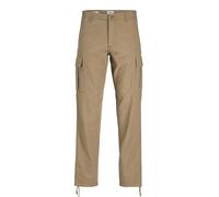 JACK&JONES PLUS Jpstkane Jjbarkley Cargo Pant Noos Pls - Pantalones Cargo para Hombre, Elmwood, 44W x 30L