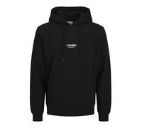 JACK & JONES Plus Size Sudadera con Capucha Estampado | Corte regular fit, Estampado, Manga larga, Casual, Proceso muy suave a una temperatura máxima de 40°C
