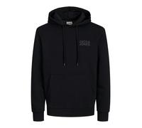 Jack & Jones Plus Sudadera 'JJECorp' gris / negro 8XL EUR