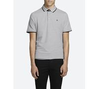 Jack & Jones Polo de hombre gris slim. Gris 4 (M)
