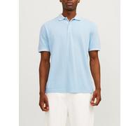 JACK & JONES Jprbluwilliam Wash SS Polo, Azul (Cerulean), S para Hombre