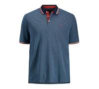 JACK&JONES Polo Hombre Jjepaulos - Relaxed Fit Tallas Grandes XXL-8XL Algodón