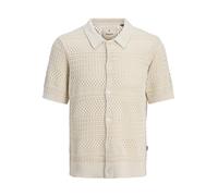 JACK & JONES Jprbluwilmer - Polo para Hombre, Leche de Almendra, S