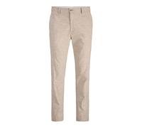 JACK & JONES Premium Dress Trousers JPRRIVIERA Slim Fit Tailored Trousers Beige 50 Beige 50