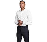 Jack & Jones Premium Jjprparma Shirt L/s Noos - Camisa para Hombre, Color weiß (White/Super Slim), Talla S