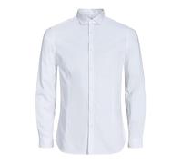 Jack & Jones Premium Jjprparma Shirt L/s Noos - Camisa para Hombre, Color weiß (White/Super Slim), Talla XL