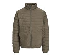 JACK & JONES Puffer Jacket Puffer Jacket | Corte regular fit, Liso, Manga larga, Largo medio, Outdoor, Proceso suave a una temperatura máxima de 30°C