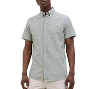 JACK & JONES Shirt Camiseta Jprblusummer Shield S/S, Color Verde, L Hombres