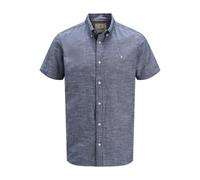 JACK & JONES Shirt Camiseta Jprblusummer Shield S/S, Tejido Vaquero, XL Hombres