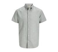 JACK & JONES Shirt Camiseta Jprblusummer Shield S/S, Verde Claro, M Hombres