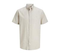 JACK & JONES Camiseta para Hombre Jprblusummer Shield S/S, White Pepper, M