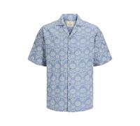 JACK & JONES Shirt Camiseta Jprblutate Embroidery S/S, Trench Coat, XS Hombres