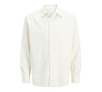 JACK & JONES Shirt Camiseta Jprccascot Corduroy L/S, Cloud Dancer, L Hombres