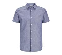 JACK & JONES Shirt Jjebreeze-Camiseta SS Sn, Tejido Vaquero, XL Hombres