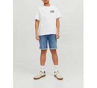 JACK & JONES Jjirick Jjoriginal MF 551 Jnr Sn-Pantalones Cortos, Azul Denim, 146 Unisex niños