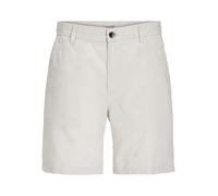 JACK & JONES Short Pls Jpstace Jjsummer Linen Blend-Pantalones Cortos, Gris, 46 Hombres
