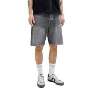 Jack & Jones Shorts Jjialex Jjoriginal Am 399 Sn-Pantalones Cortos, Black Denim, S Hombres