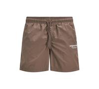 JACK & JONES Shorts Jpstnaxos Jjswim Pantalones Cortos Vesterbro Sn, Taupe Profundo, M Hombres