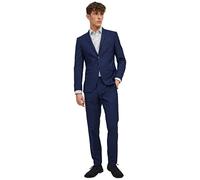 JACK & JONES Single Breasted Blazer and Tailored Trousers JPRSOLARIS Super Slim Fit Suit