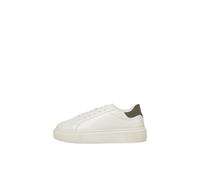 JACK & JONES Sneaker, Jfwaspire Cupsole PU Noos-Zapatillas Deportivas Hombre, Blanco, 43 EU