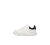 JACK & JONES Sneaker, Jfwbolton PU Styd Sn-Zapatillas Deportivas Hombre, Blanco, 45 EU