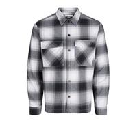 Jack & Jones Sobrecamisa relaxed con bolsillos solapados delanteros con cierre mediante abotonadura. Negro M (M)