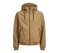 JACK & JONES Softshell Jacket Softshell Jacket | Corte regular fit, Liso, Manga larga, Largo medio, Outdoor, Proceso suave a una temperatura máxima de 30°C