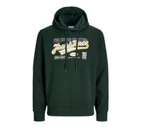 JACK & JONES Sudadera amarillo / pino / blanco XXL EUR