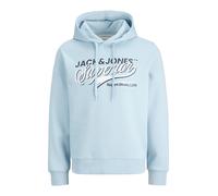 JACK & JONES Sudadera azul cielo / negro / blanco M azul cielo / negro / blanco