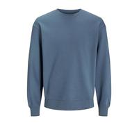 JACK & JONES Sudadera básica de Manga Larga para Hombre Jersey cálido sin Capucha JJESTAR, Color:Azul Oscuro, Talla Sudadera:L