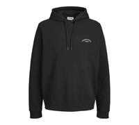 JACK & JONES Sudadera con Capucha con Logotipo de Jjcollege, Talla Grande, Negro, 5XL