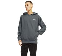 JACK & JONES Jcoaero Print Sweat Hood Noos Sudadera con Capucha, Urban Chic, M para Hombre