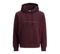 JACK & JONES Sudadera con capucha JJESTAR JJ Sweat Hood para hombre - Ajuste relajado, Port Royale, M