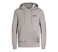 JACK & JONES Sudadera con Capucha Jjolive para Hombre, Rayo de Luna/Estampado: jack & Jones, S