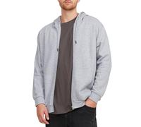JACK & JONES Jjebradley Sweat Zip Hood Noos Pls Sudadera con Capucha, Gris Claro, 5XL Grande para Hombre