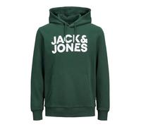 JACK & JONES Sudadera con capucha para hombre con logotipo, M