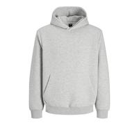JACK & JONES Sudadera con Capucha para Hombre Jcofusion Buceo Noos, Gris Claro, S