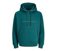 Jack & Jones Sudadera con Capucha para Hombre Jjestar JJ Noos, Atlantic Deep, XL