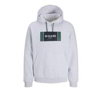 Jack & Jones Sudadera con Capucha para Hombre Jjhayato BTS, Color Blanco., S