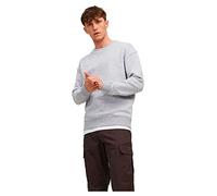 JACK & JONES Sudadera con Capucha para Hombre, Monocolor, Gris Claro, M