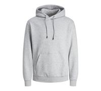 Jack & Jones Sudadera con Capucha para Hombre, Monocolor, Gris Claro, S